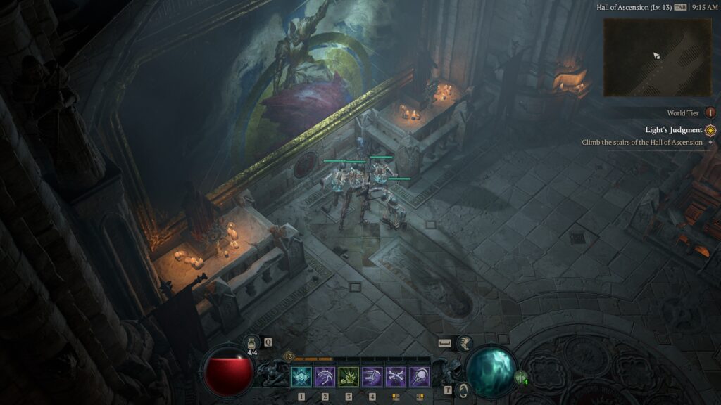 Diablo 4 Fresco in Hall of Ascension