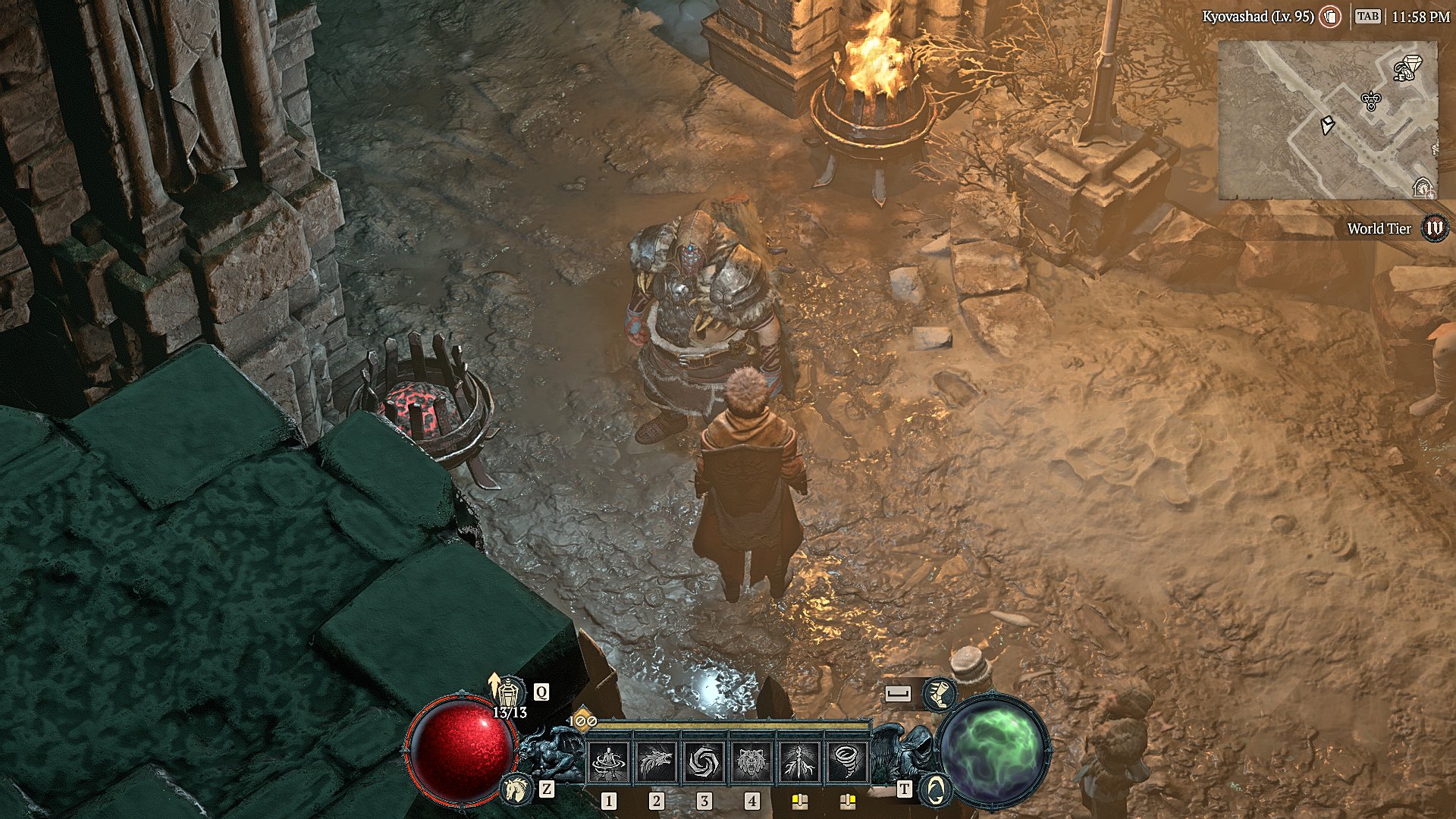 Screenshot from a recent run